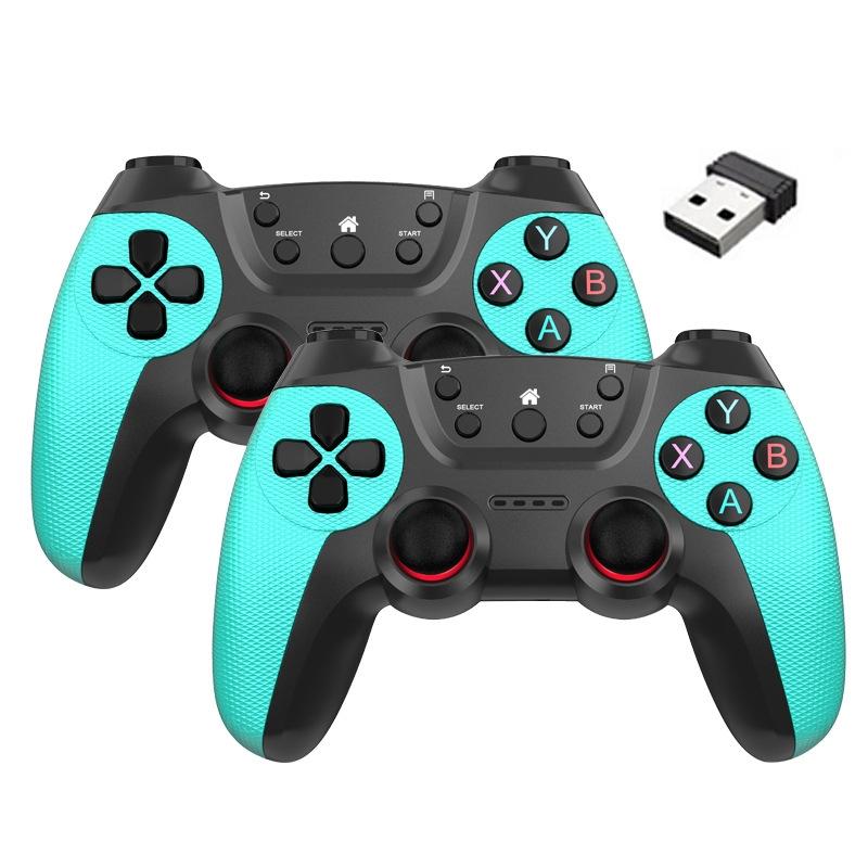 2.4g Wireless Controller for Pc Linux Android Tvbox - Supports Dual Connection - Lemon Yellow 11