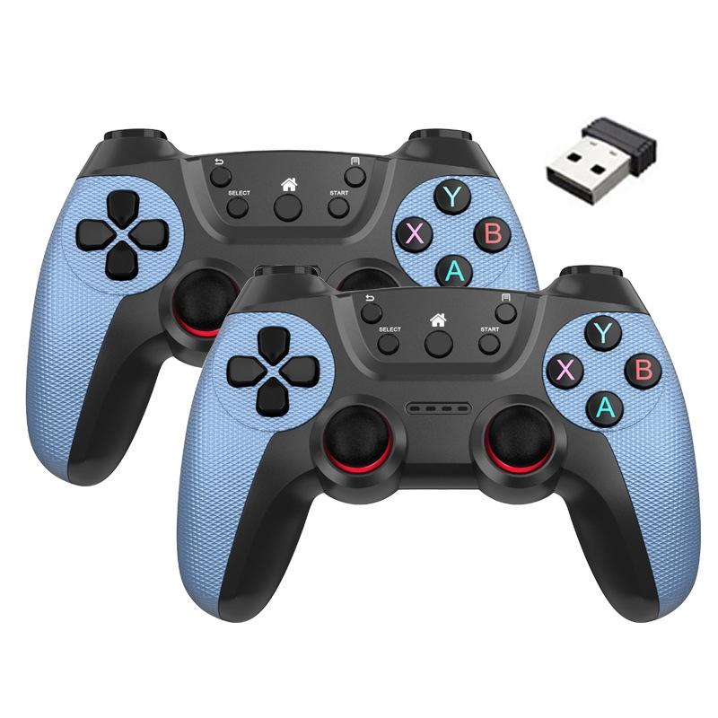 2.4g Wireless Controller for Pc Linux Android Tvbox - Supports Dual Connection - Lemon Yellow 12
