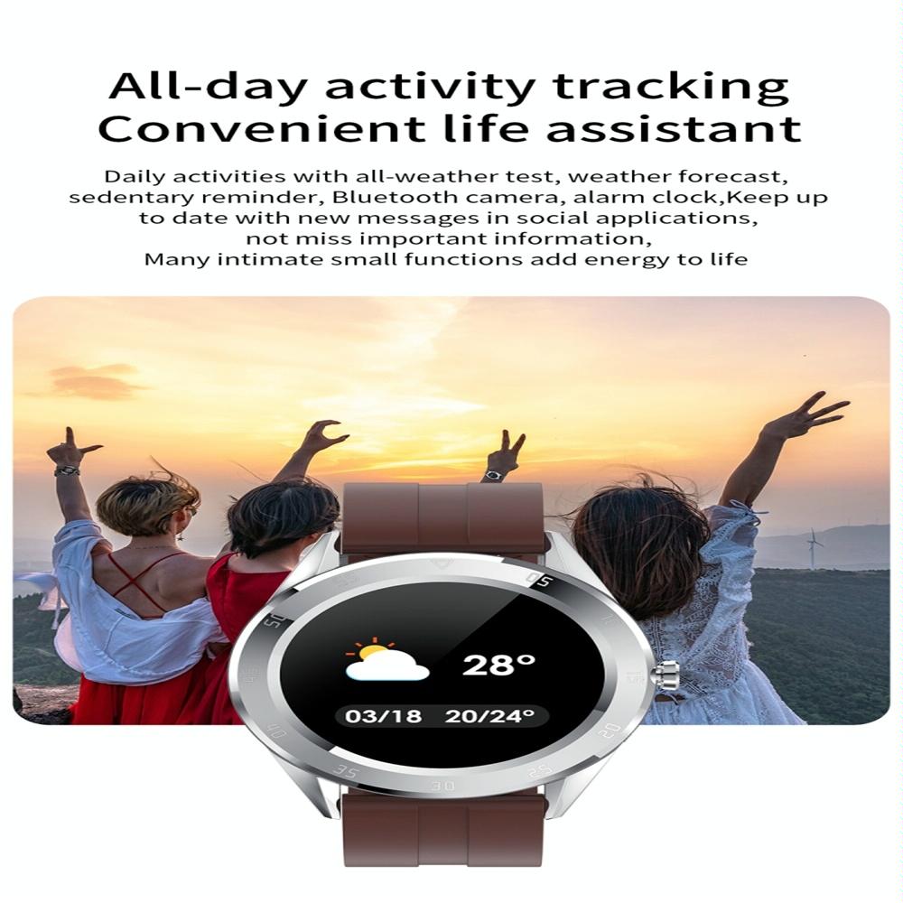 Waterproof Smart Watch With Heart Rate And Sleep Monitoring - Ip68 - Green 12