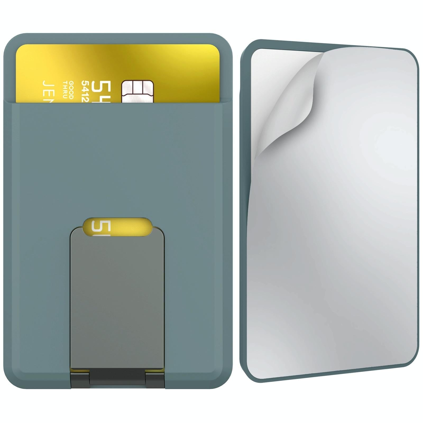 Universal Mobile Phone Card Holder Organizer Bag - Purple 9