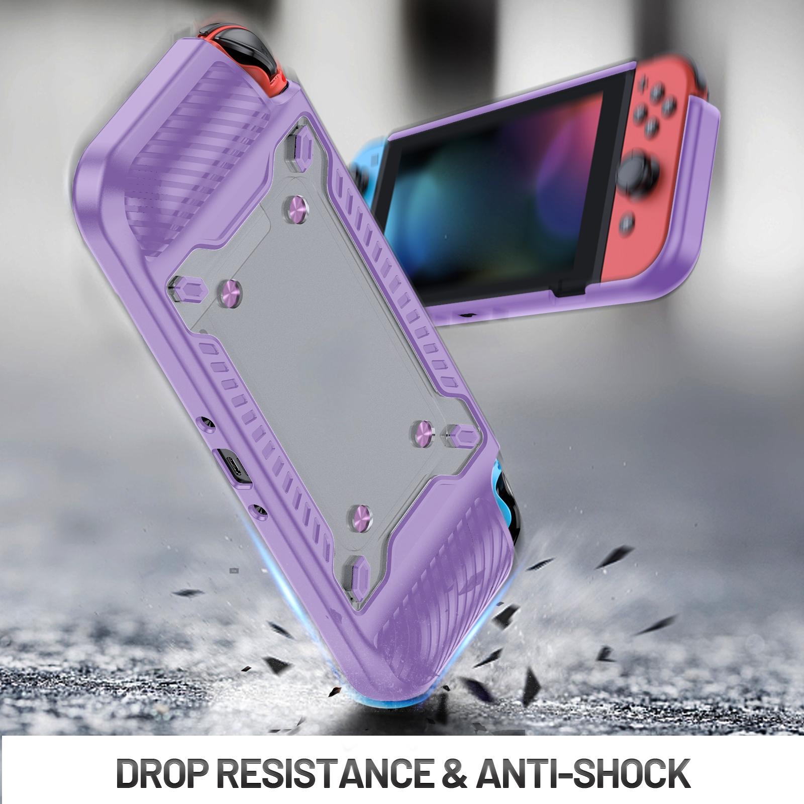 Protective Tpu Pc Case for Nintendo Switch Oled - Blue 3