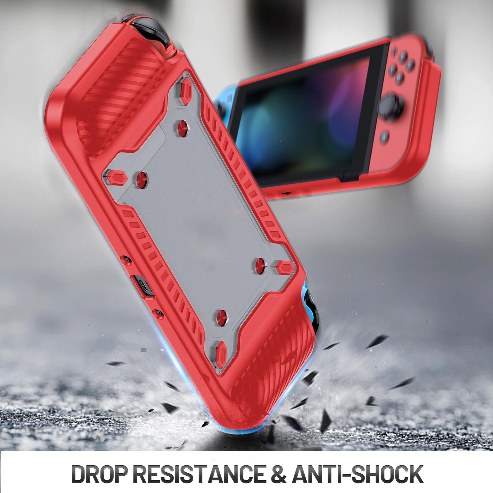 Protective Tpu Pc Case for Nintendo Switch Oled - Blue 9