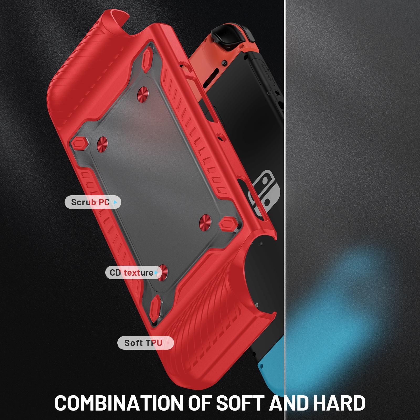 Protective Tpu Pc Case for Nintendo Switch Oled - Blue 10