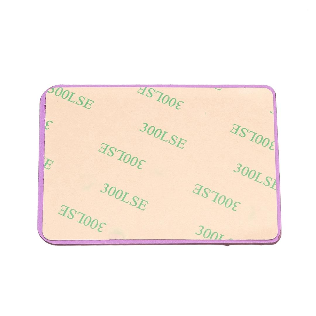 R20 Texture Card Bag Back Sticker For Mobile Phones - Purple 4
