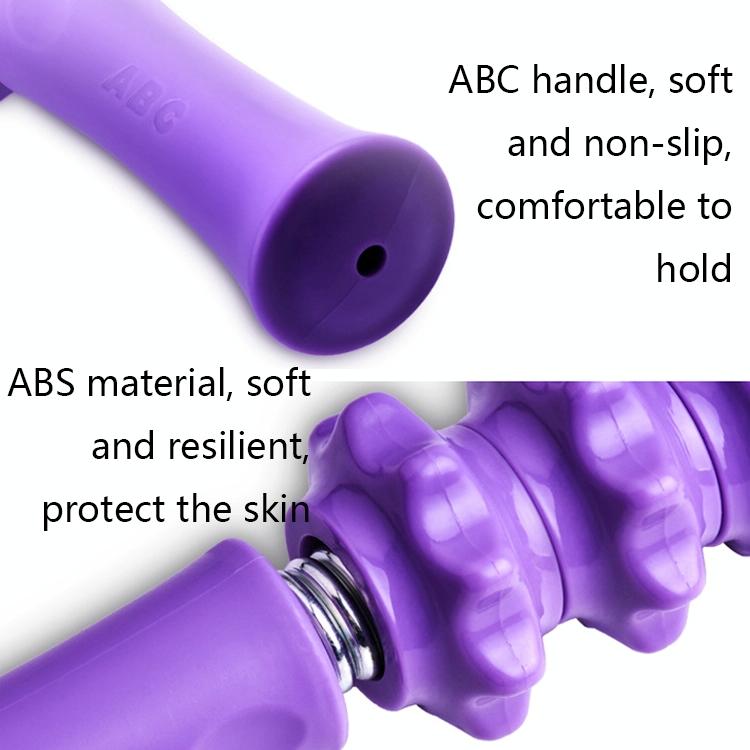 Deep Muscle Relaxer Roller For Fitness & Yoga - Black 5