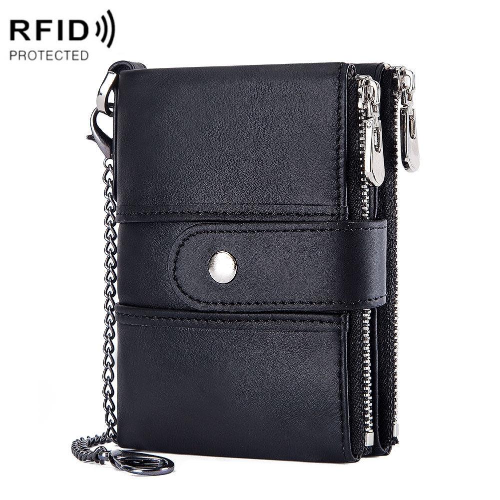 Secure Multi-function Rfid Wallet - Anti-theft - Brown 14