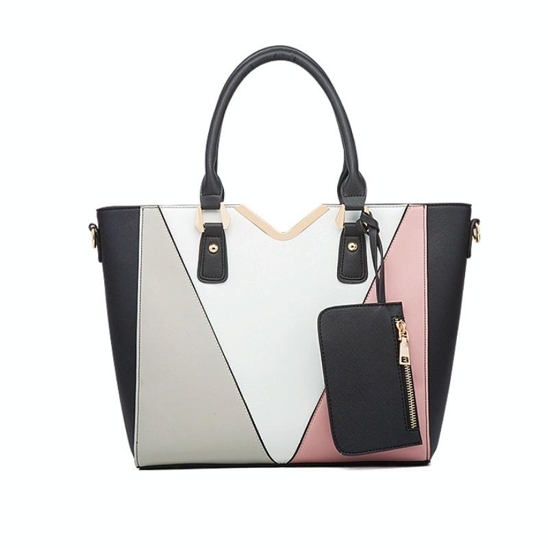 Versatile 4-in-1 Ladies Handbag with Large Capacity - Brown 4