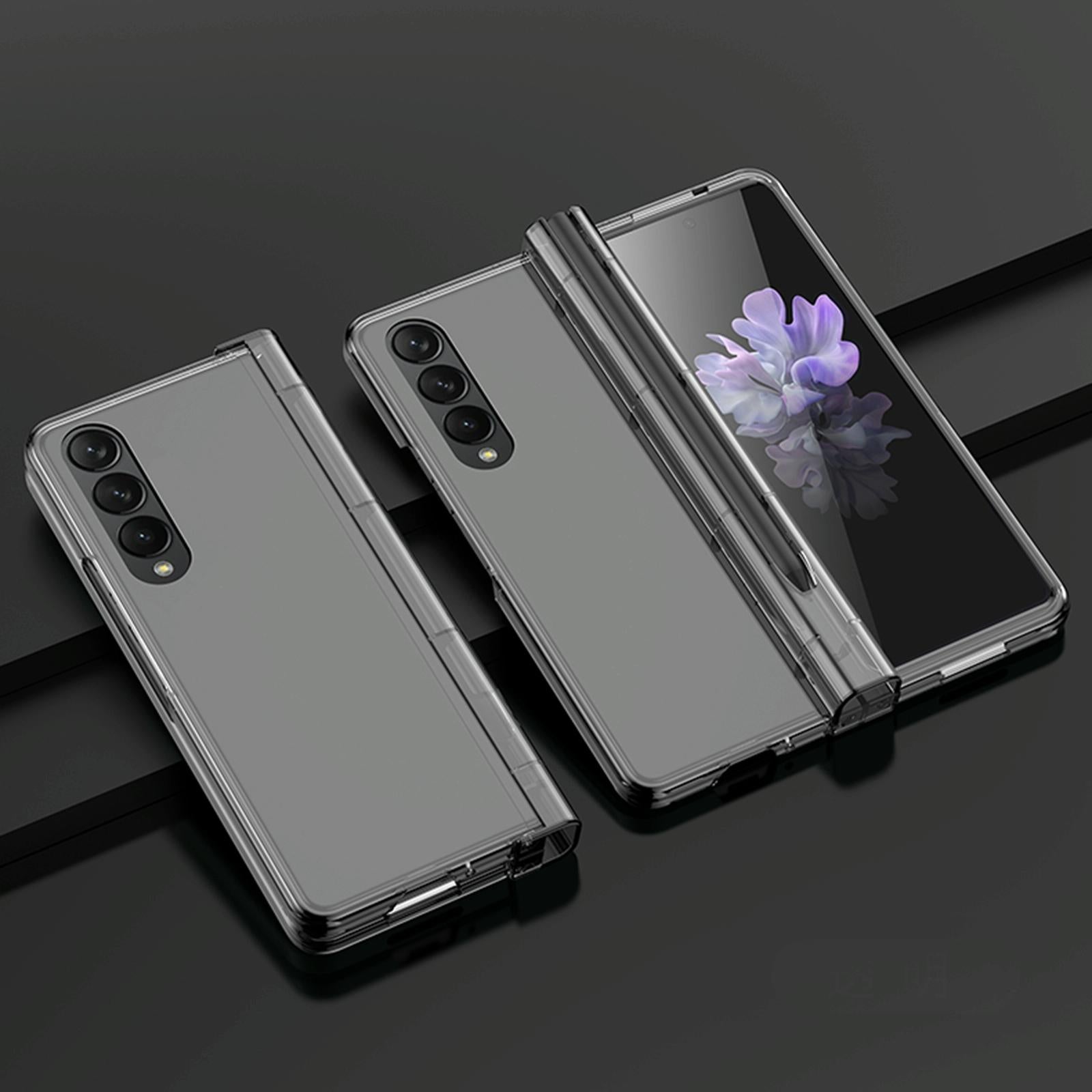 For Samsung Galaxy Z Fold4 5G Integrated Shockproof Case - Transparent