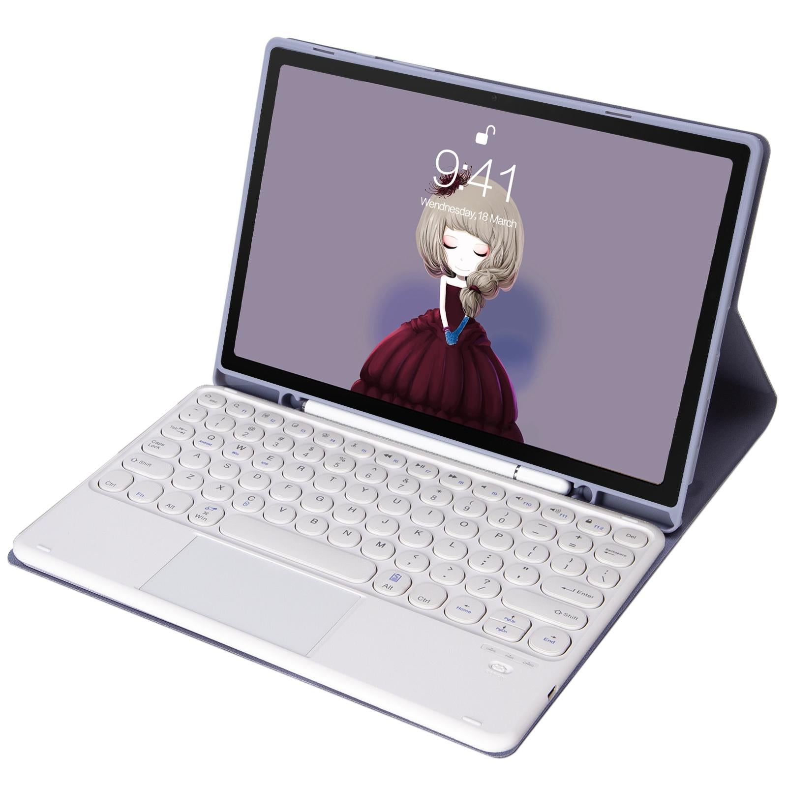 Detachable Bluetooth Keyboard Leather Case For Ipad Air 4 / 5 With Touch Control And Skin Feel Texture - For Ipad Air 4 10.9 2020 / Air 5 10.9 2022 12