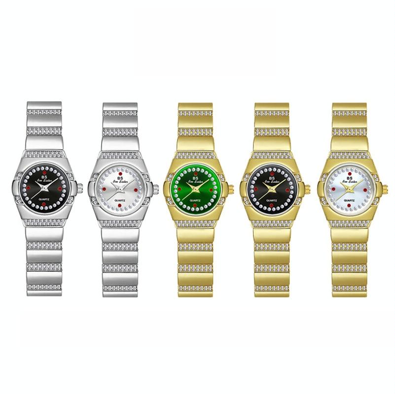 Timeless Diamond Women Watch - Classic Design - Golden White 3