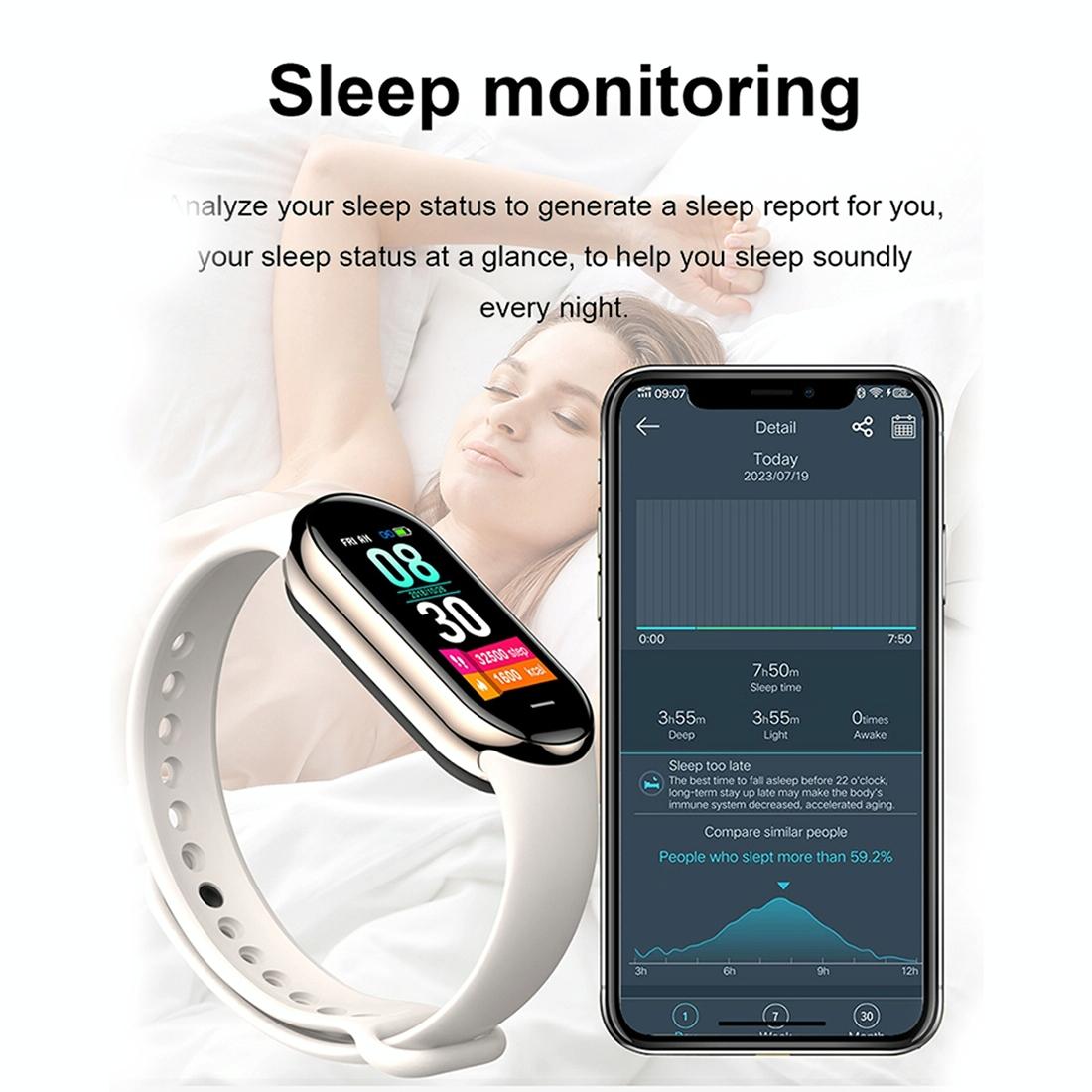 Waterproof Smart Watch With Heart Bp Oxygen And Sugar Monitoring - Ip68 - Pink 8