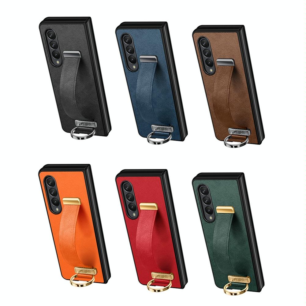 For Samsung Galaxy Z Fold4 5G Leather Shockproof Case 9