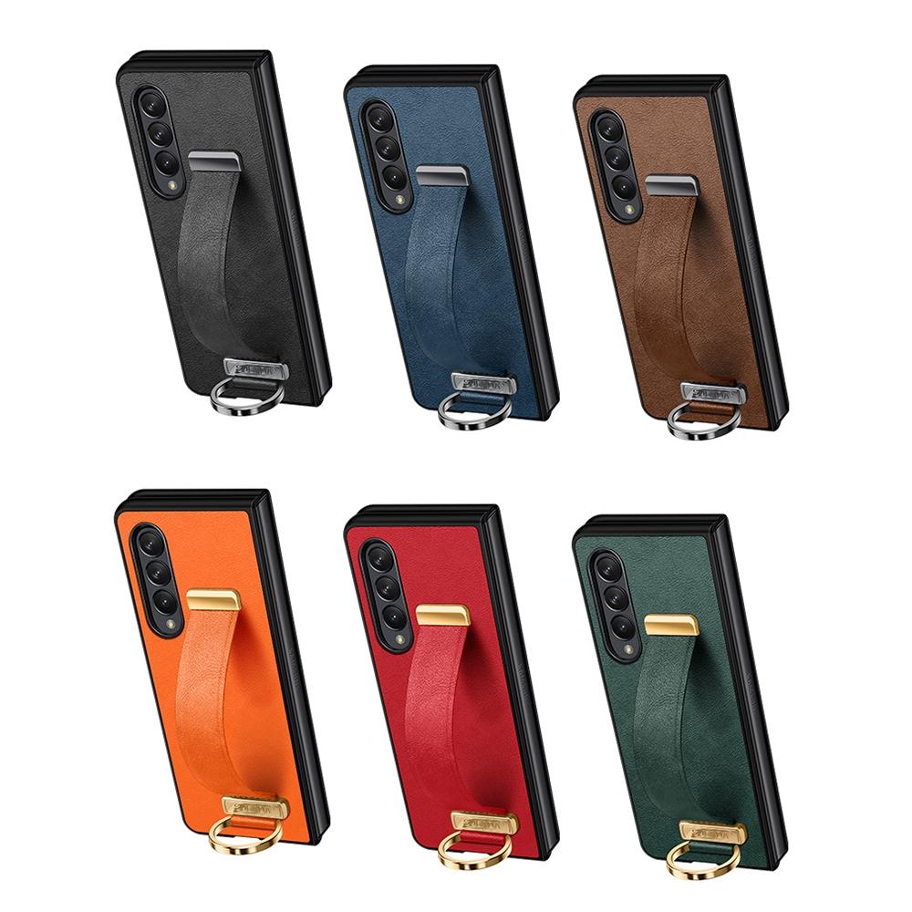 For Samsung Galaxy Z Fold4 5G Leather Shockproof Case 10