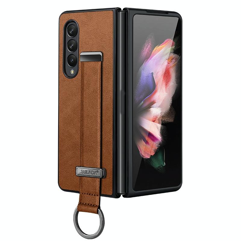 For Samsung Galaxy Z Fold4 5G Leather Shockproof Case 11