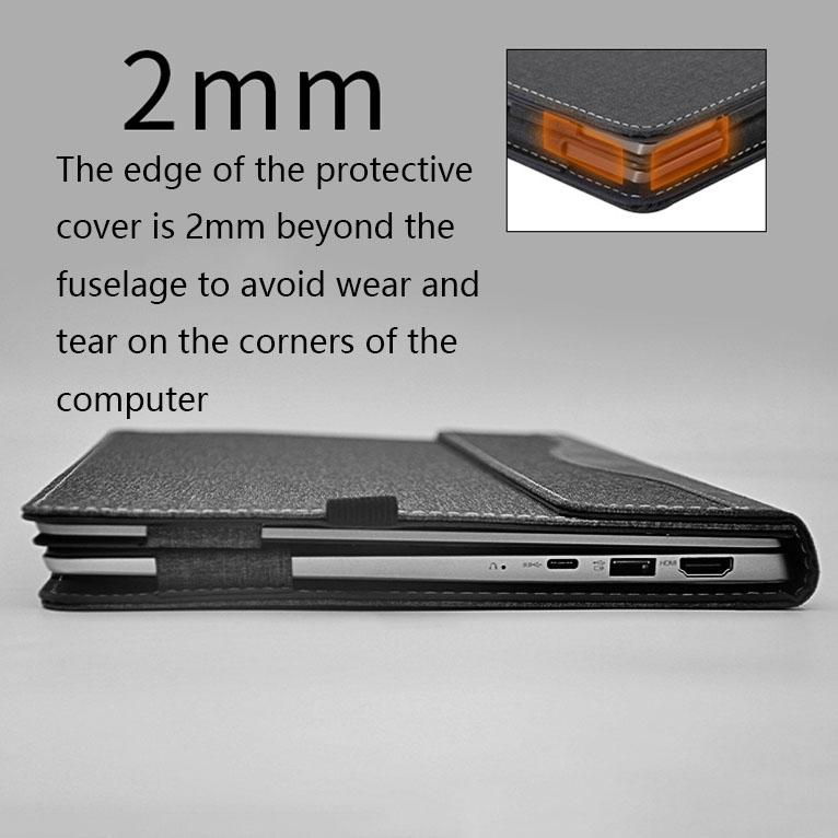 Xiaoxin Air 13 Protective Laptop Case - Anti-Drop - Wine Red 8