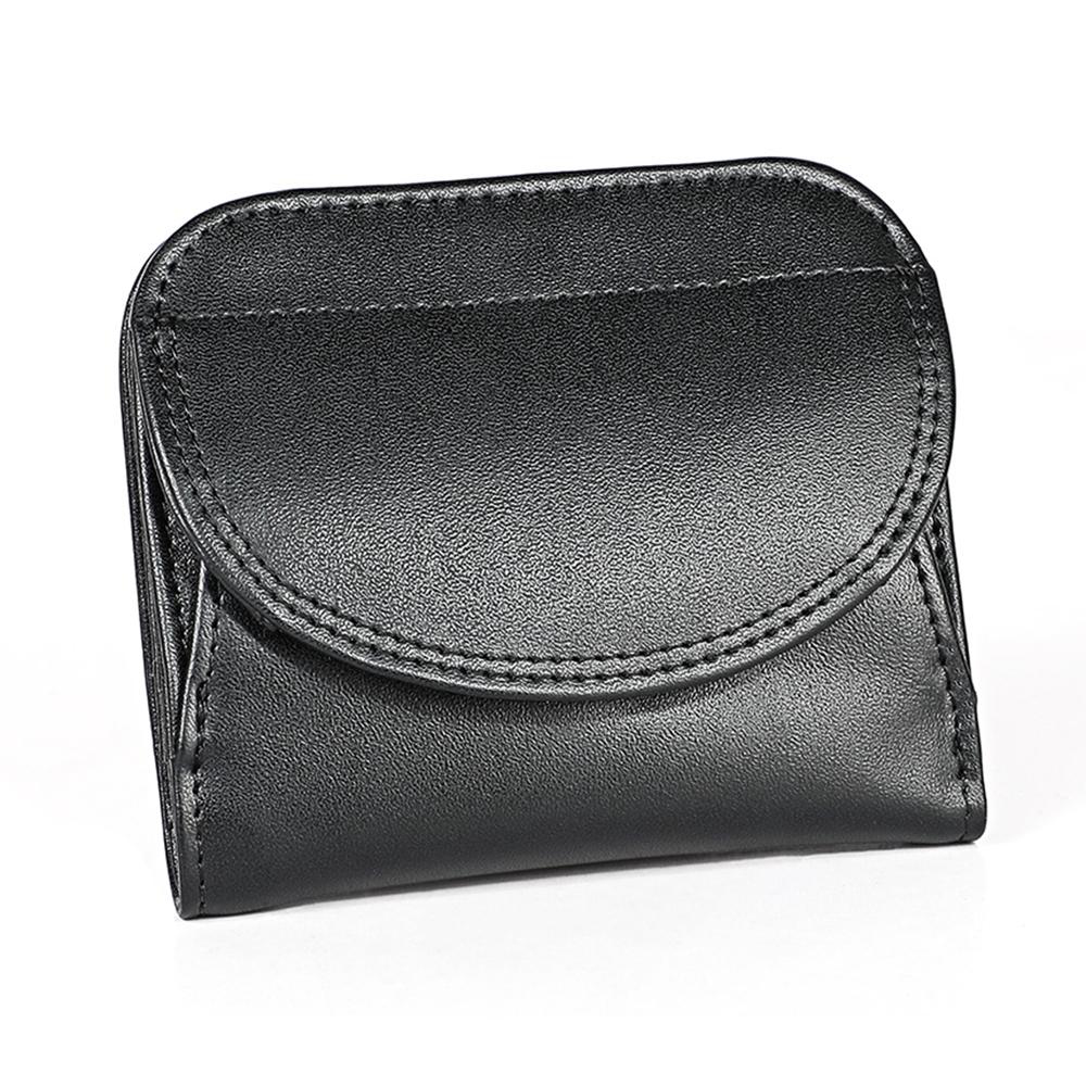 Women Leather Rfid Blocking Coin Purse - Compact Design - Pink 9