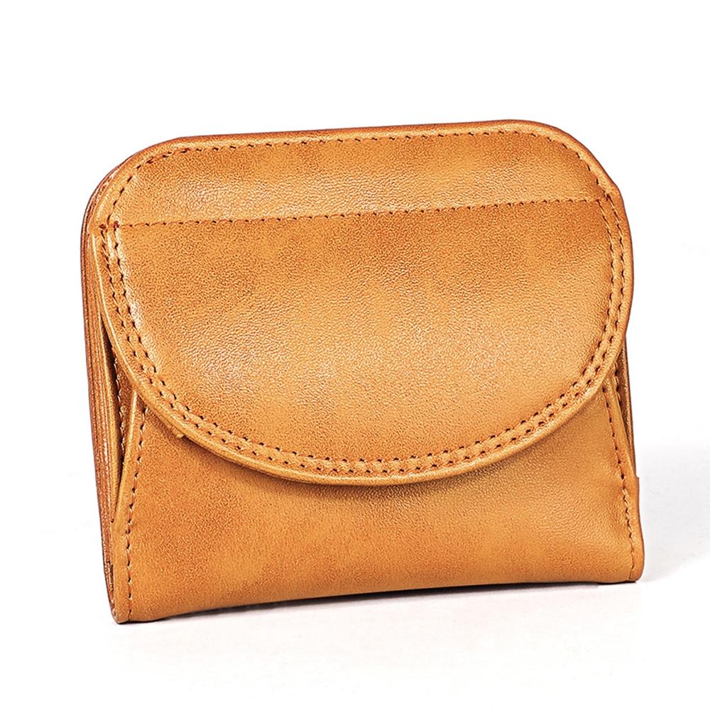 Women Leather Rfid Blocking Coin Purse - Compact Design - Pink 13