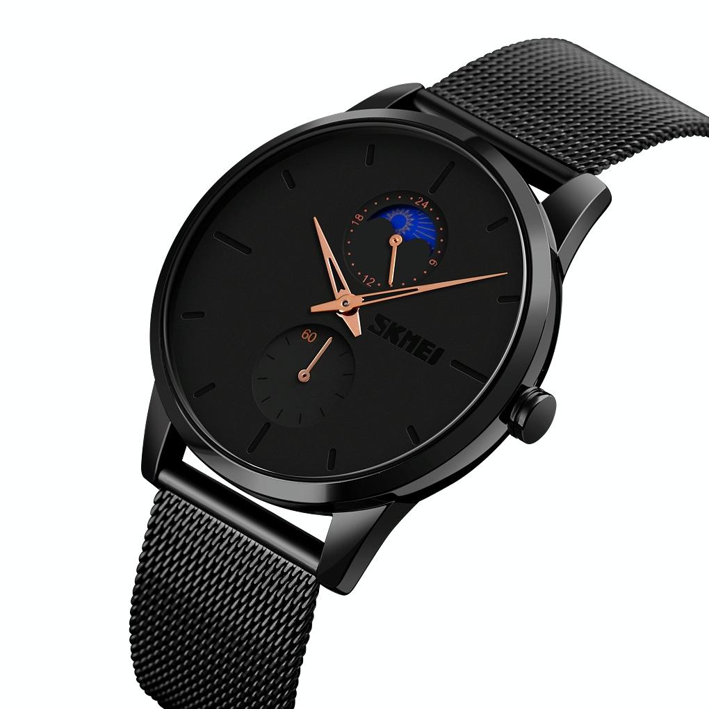 Men Simple Business Sports Watch - Quartz Movement - White 10