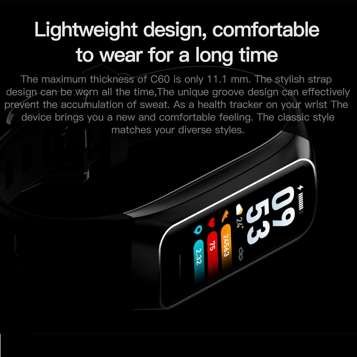 Ip67 Waterproof Smart Fitness Band - Compact And Durable - Purple 9