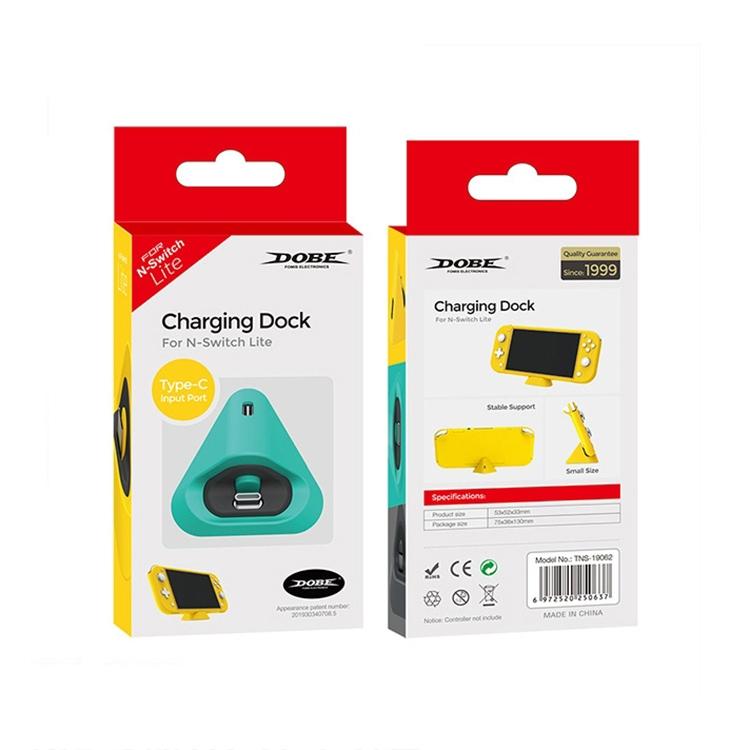 2-pack Portable Triangle Charger for Nintendo Switch / Lite - Coral Red 10
