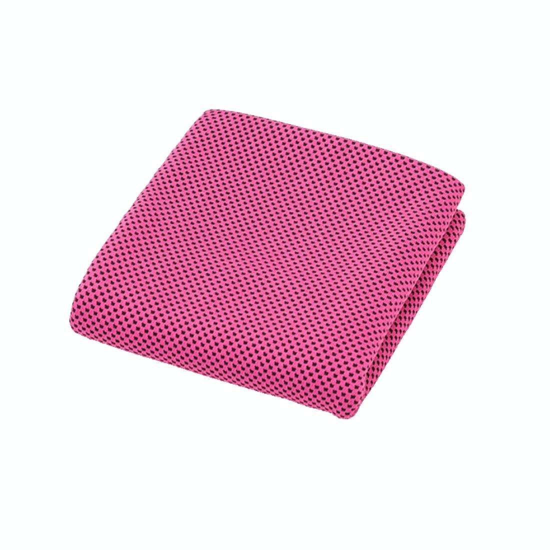 2-pack Enduring Ice Towels - Microfiber Fabric 30*100cm - Ideal for Gym and Sports - Burgundy 9