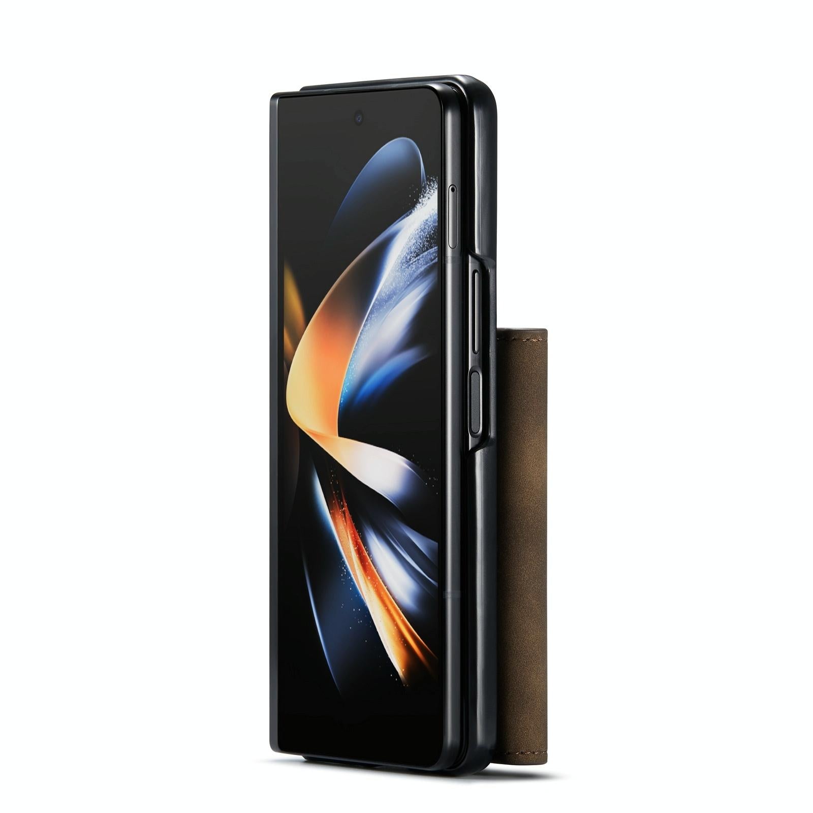 For Samsung Galaxy Z Fold4 5G Multi-Card Phone Case - Fits Dg.Ming M2 Series - Black 8