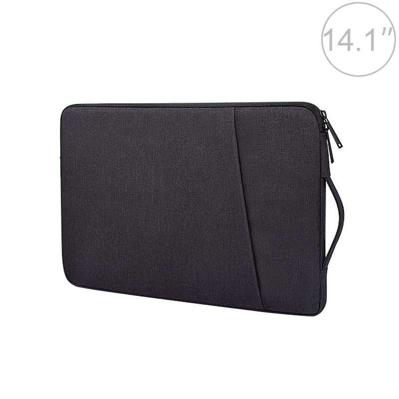 14.1 Inch Laptop Felt Sleeve Protective Case Carrying Bag - Black 13