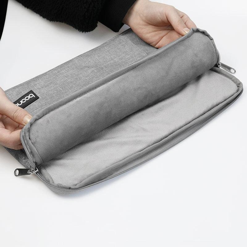 12 Inch Protective Laptop Liner Bag Cover - Lightweight Gray 4