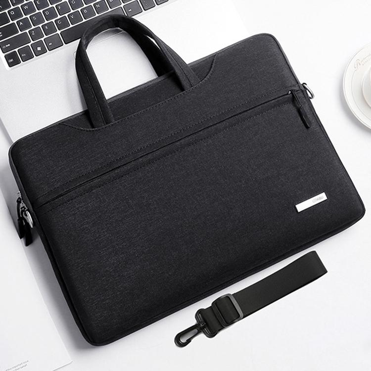 12 Inch Inner Bag with Shoulder Strap for Handbag or Laptop - Dark Grey 10
