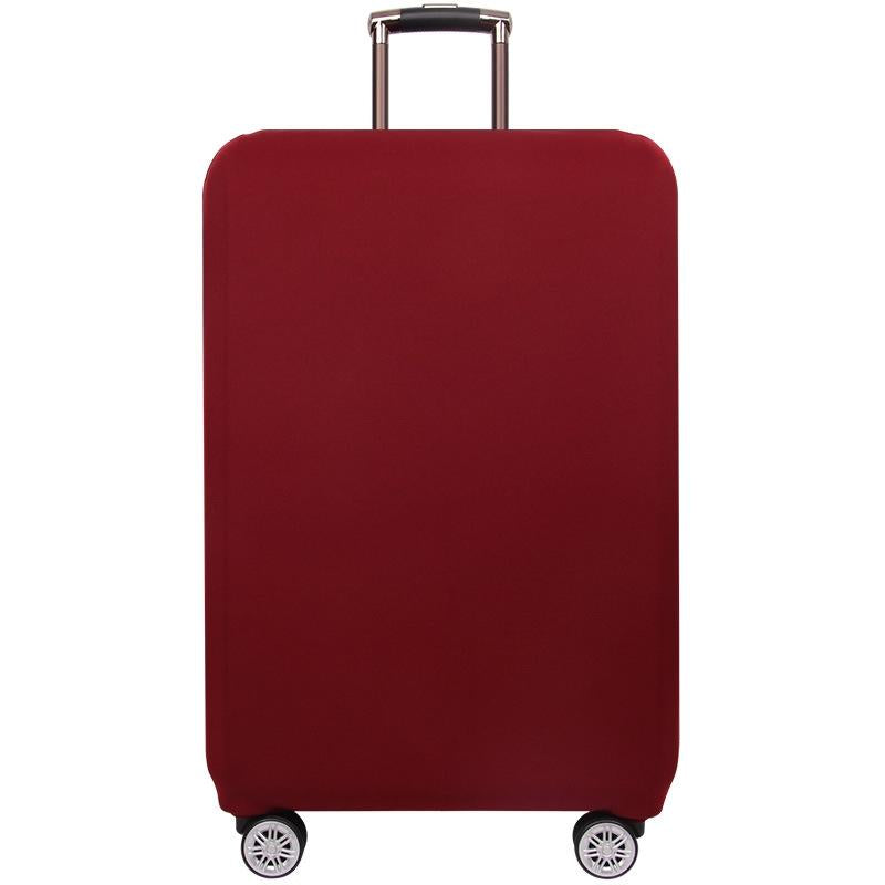 Stretch Luggage Protective Cover - Durable & Dust-proof - Size l - Rose Red 10