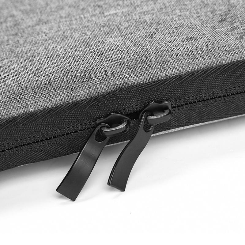 Waterproof & Anti-vibration Inner Bag for 11 / 13-14 Laptops - Light Grey 5