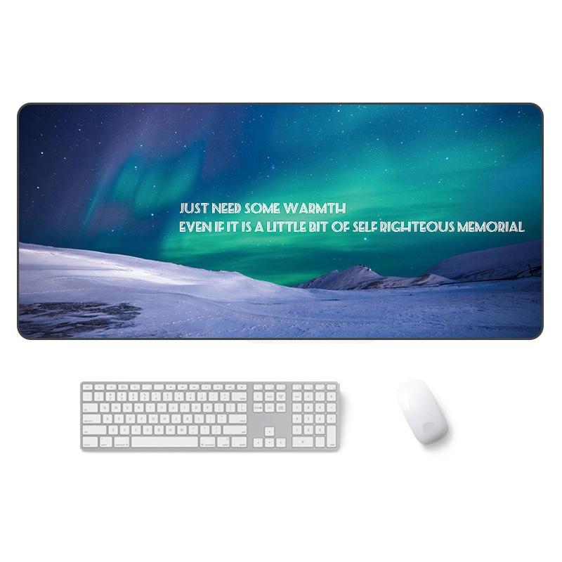 Anti Slip Wrist Support Mouse Pad - 27 11