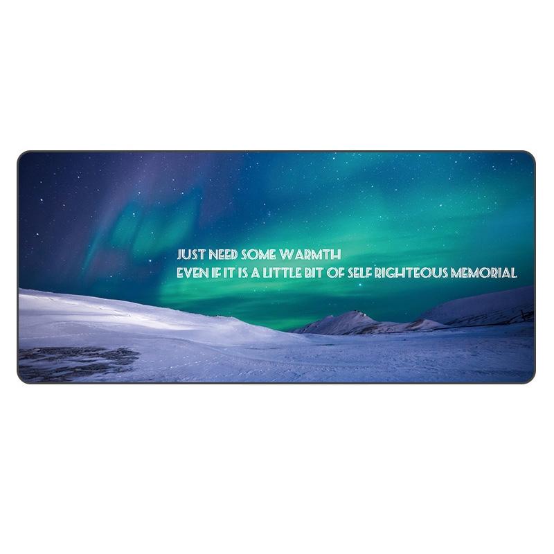 Anti Slip Wrist Support Mouse Pad - 27 12