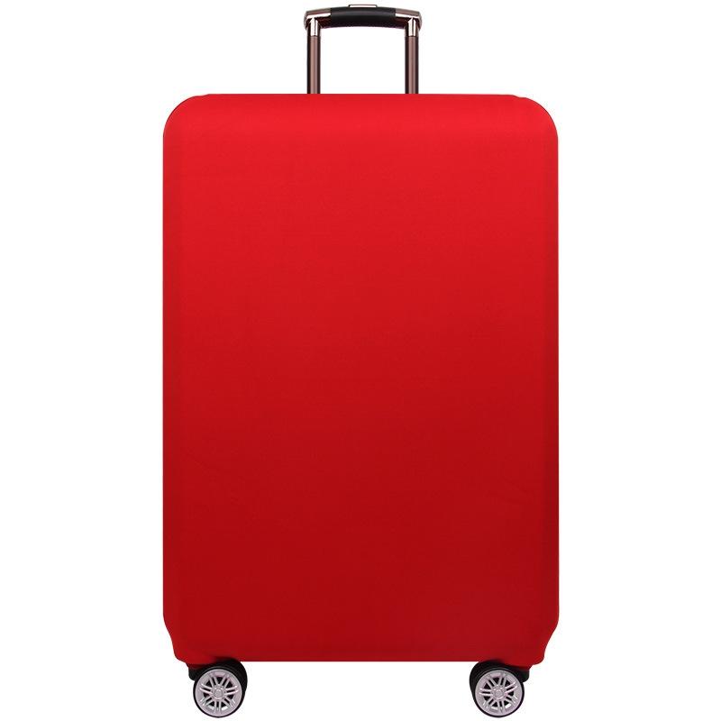 Xl Thickened Stretch Luggage Cover - Dust-proof & Wear-resistant - Rose Red 14