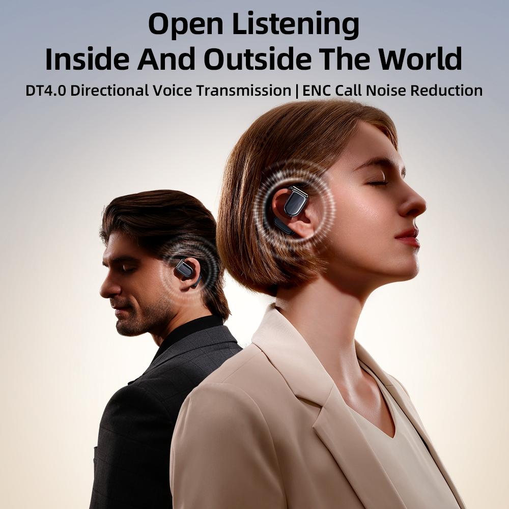 Waterproof True Wireless Noise-cancelling Bluetooth Earbuds - Orange 5