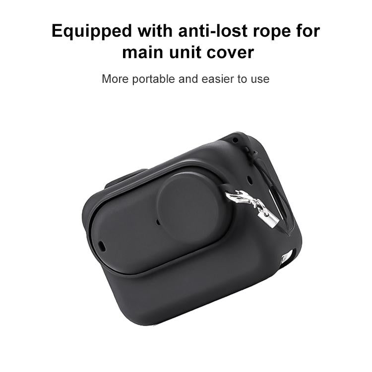 Insta360 Go 3 Silicone Case with Lens Cap and Strap - Orange 3