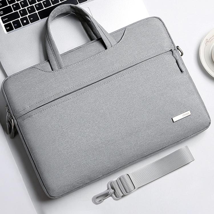 16.1 Inch Inner Bag with Shoulder Strap for Handbag or Laptop - Dark Grey 11