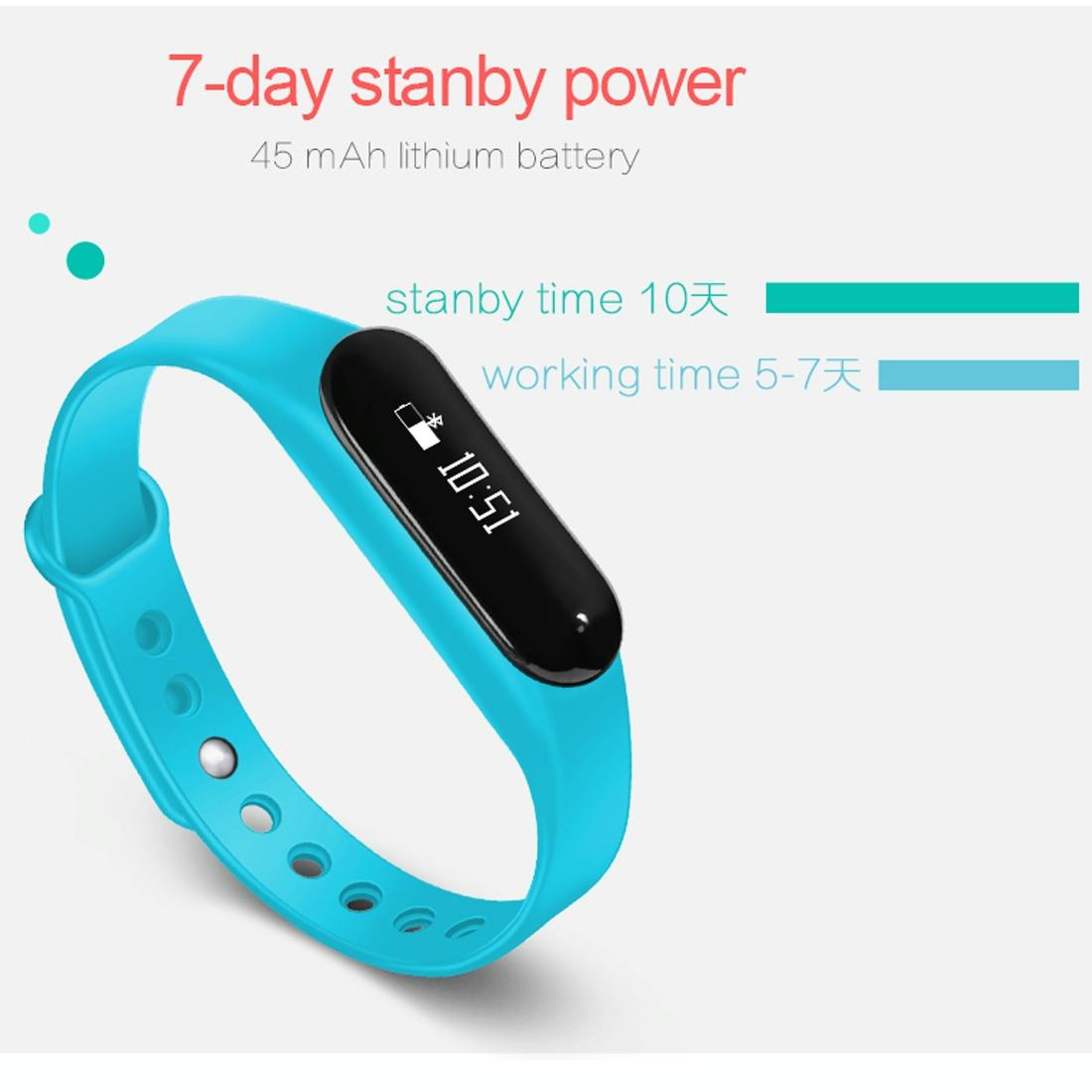 Bluetooth Smart Bracelet With Heart Rate Monitor And Sleep Tracker - Orange 10