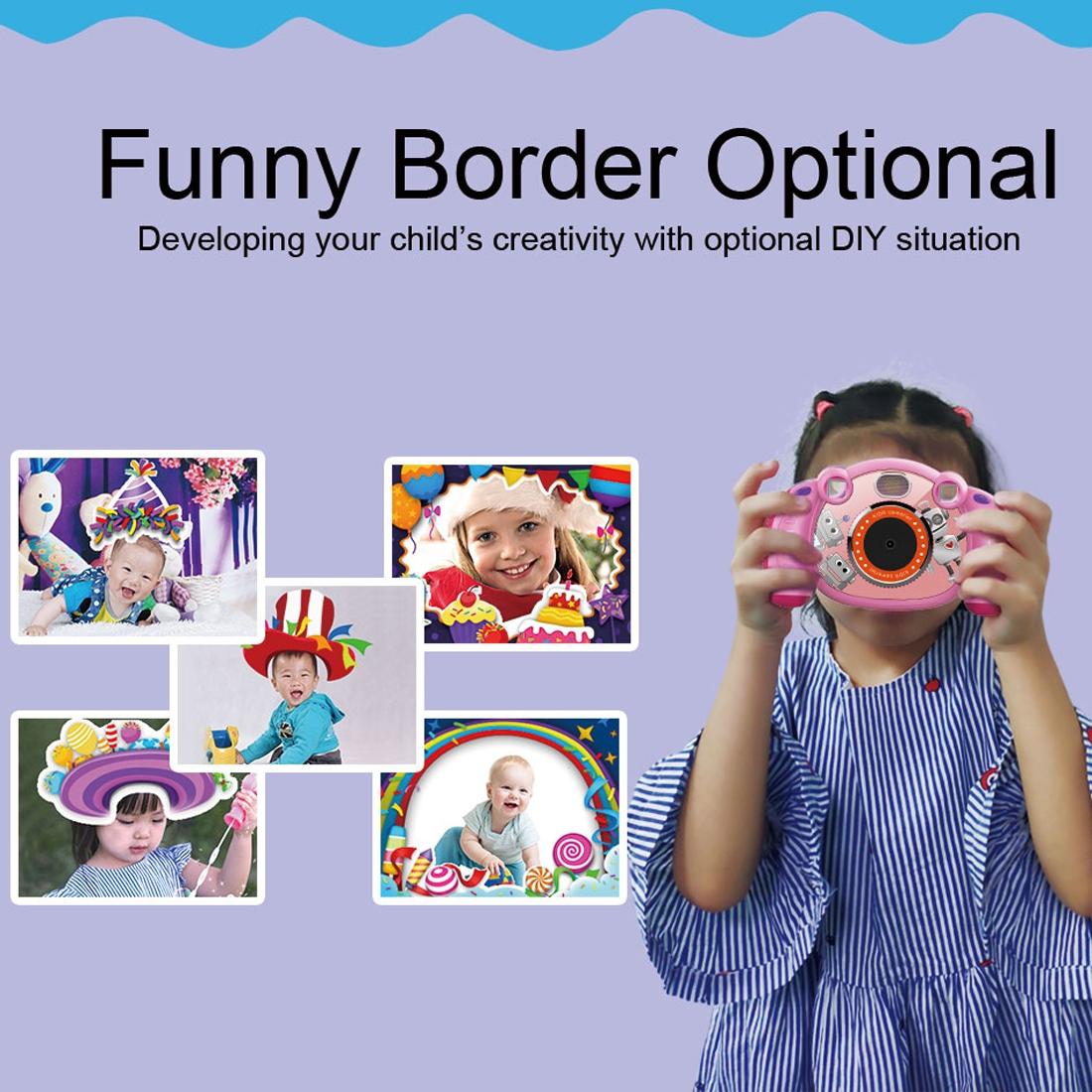 2.0 Inch Hd Screen Digital Children Camera - Pink 3mp 11