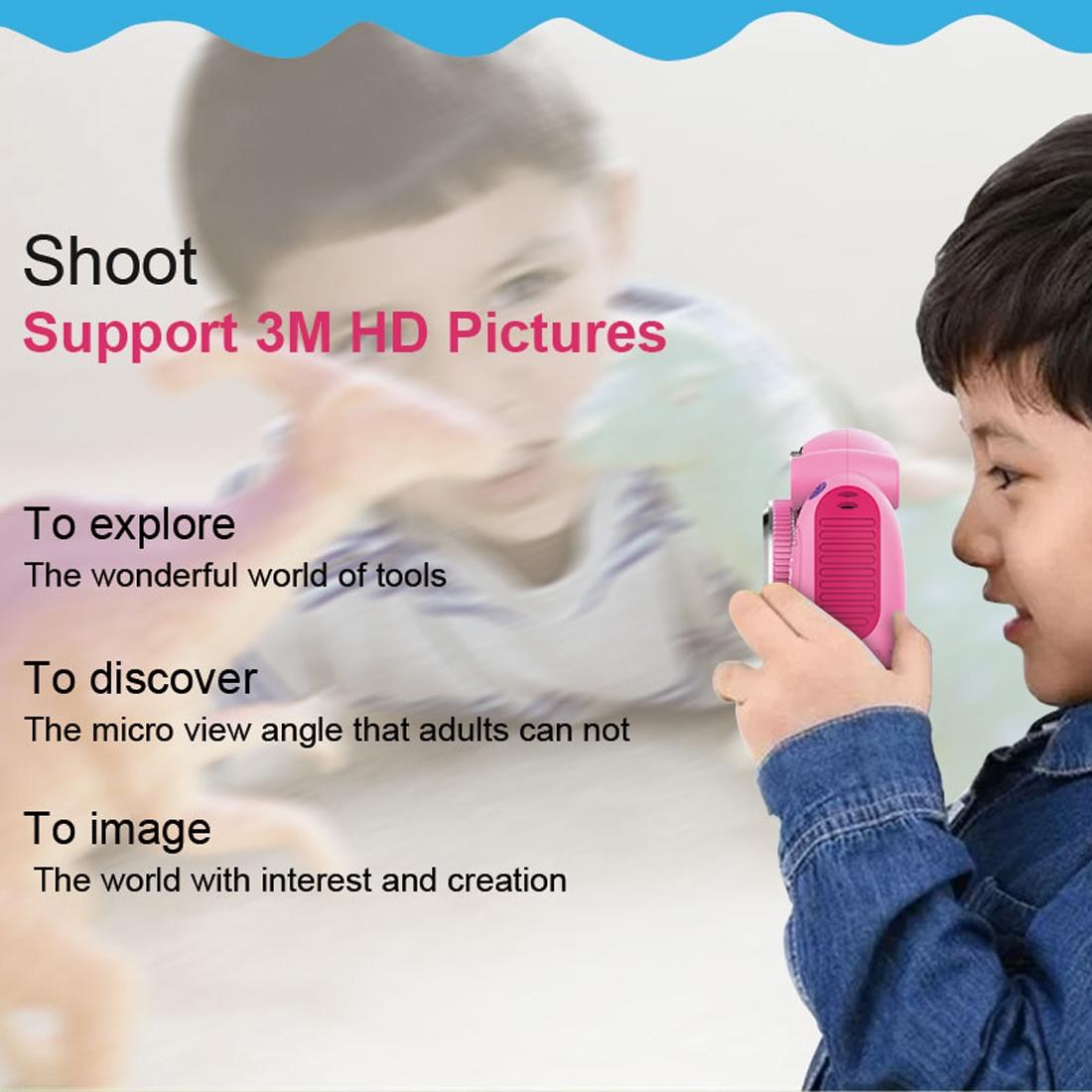 2.0 Inch Hd Screen Digital Children Camera - Pink 3mp 13
