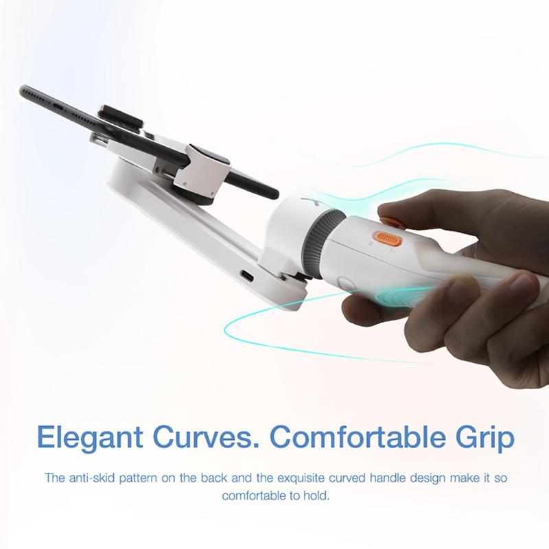 Smooth-xs Handheld Gimbal Stabilizer Selfie Stick - Pink 200g 7