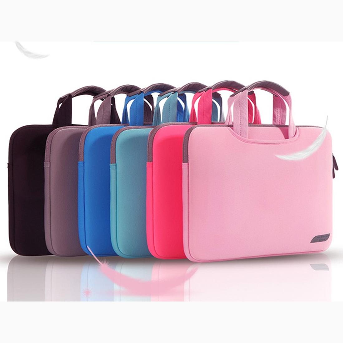 Portable Air Permeable Handheld Laptop Sleeve - 15.6 Inch - 41.5x30.0x3.5cm - Pink 11