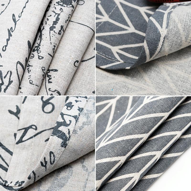 Kitchen Refrigerator and Washing Machine Dustproof Cover - 55x130cm - Letters 5