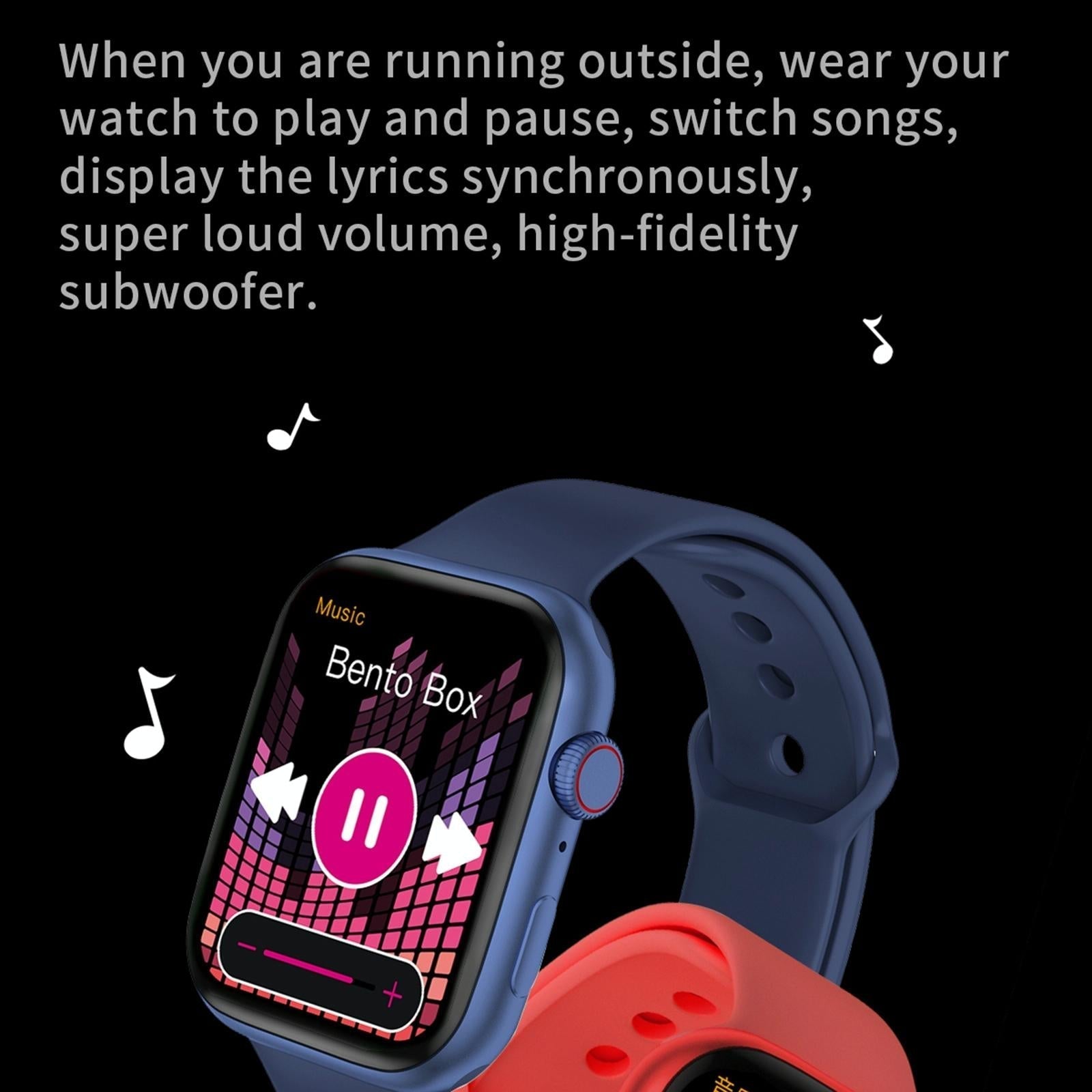 1.75 Inch Tft Screen Smart Watch Support Blood Pressure Monitoring / Sleep Monitoring - Pink 5