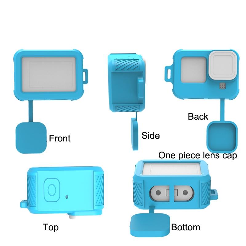 Silicone Case for Gopro Hero10 / 9 - Liquid Finish - Sky Blue 5