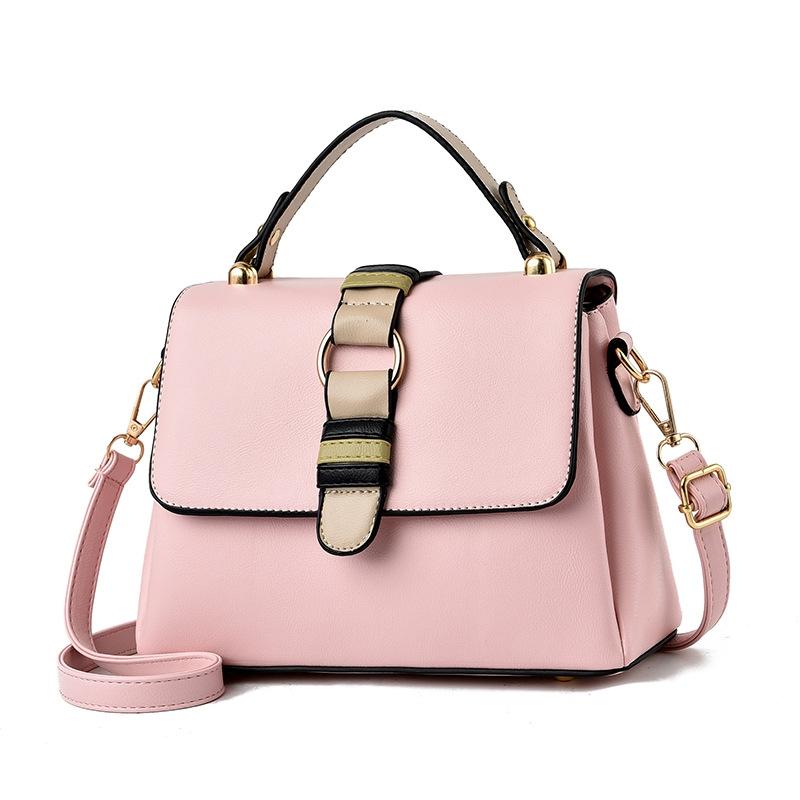 Versatile Small Square Handbag For Women - Apricot 11
