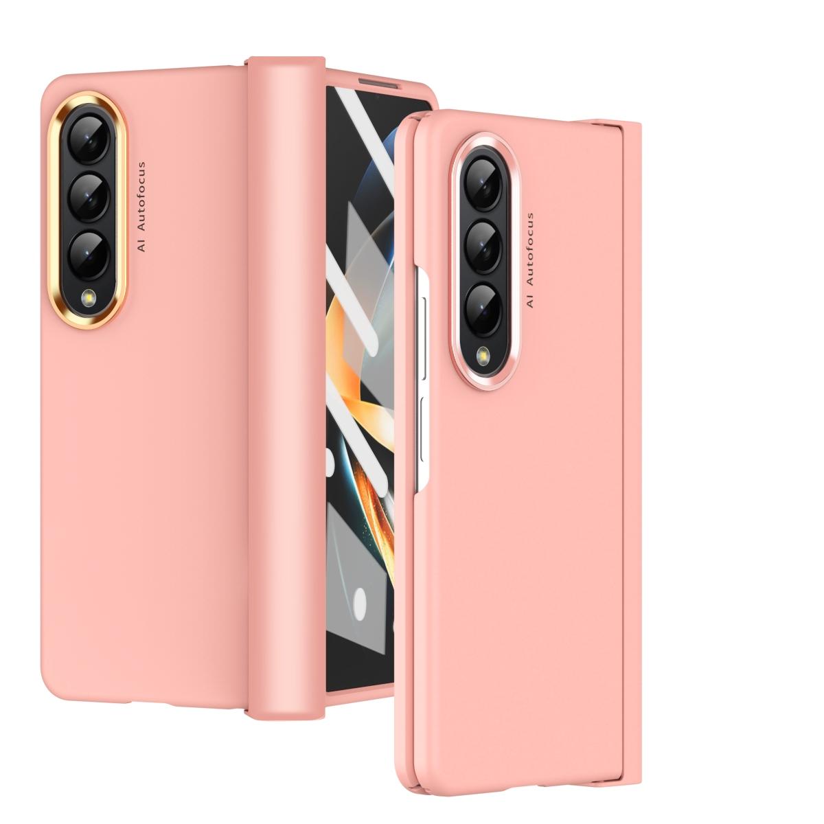 For Samsung Galaxy Z Fold4 5G Skin Feel Contact Lens Case - Transparent 8