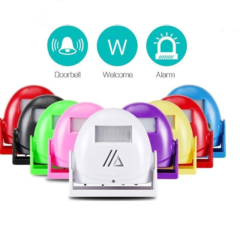 Smart Wireless Doorbell With Motion Sensor And Voice Prompt - White 3
