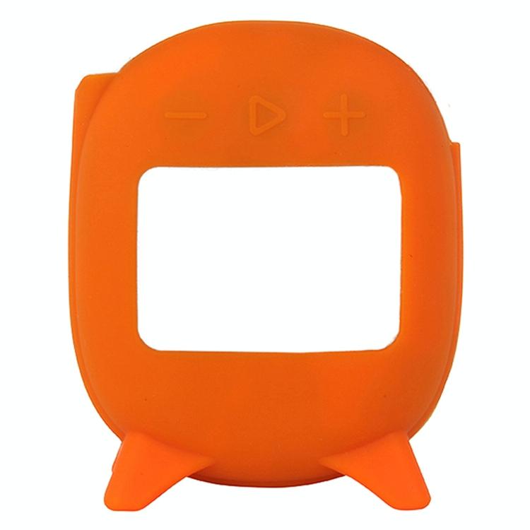 Army Green Silicone Case for Jbl Clip 4 Bluetooth Speaker - Orange