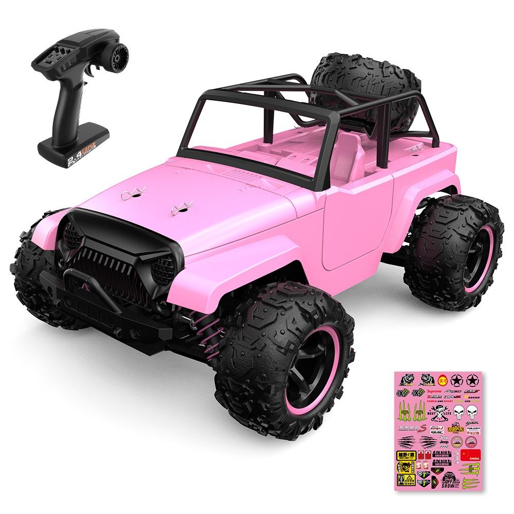 High Speed 4wd Rc Car - 1 18 Scale - Pink 7